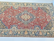 EXCEPTIONAL ANTIQUE GENUINE MIDDLE EASTERN MOHTASHEM RUG picture