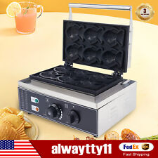 1.5kw Electric Waffle Baker Taiyaki Maker Machine Non-stick Commercial/Household picture