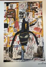 Jean Michel Basquiat Signed in plate and Numbered picture
