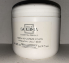 Terme Di Saturnia Exfoliating Cream Body NWB 16.9 FL OZ MADE IN ITALY RARE picture