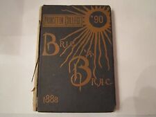 1888 PRINCETON COLLEGE YEARBOOK - SPECTACULAR FIND - BELONGS IN A MUSEUM - AMA picture