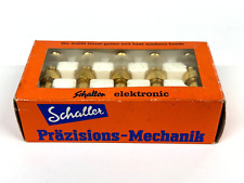Schaller Banjo Tuners Gold Pearloid Set of 5 B4G Vintage NOS Original In Box picture