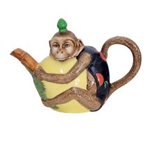 LIMITED EDITION MINTON ARCHIVE MONKEY TEAPOT 531/1793 In Box All Papers picture
