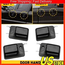Set of 4 Door Handles Exterior Kit for 1999-2016 Ford F-250 Super Duty Crew Cab picture