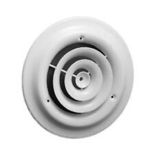 6-Inch White Round Steel Ceiling Diffuser picture