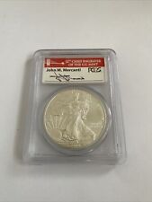 2012-(S) Silver Eagle PCGS MS70 San Francisco First Strike - Mercanti signed. picture