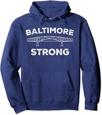 Baltimore Bridge Pray For Baltimore Baltimore Strong Unisex Hooded Sweatshirt picture