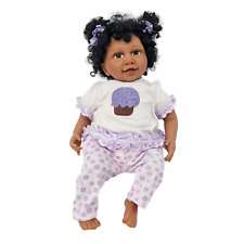 Artist Made Realistic Reborn Baby Toddler Doll African American Girl Signed picture