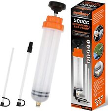 500cc Fluid Extractor Filling Syringe Transfer Liquid Pump Oil Extraction Auto picture
