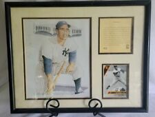 Vintage Phil Rizzuto Framed Lithograph Kelly Russell 402/12500 Limited Edition picture