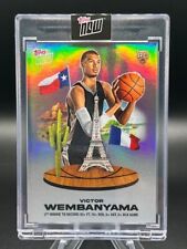 2023-24 Topps Now Victor Wembanyama ROOKIE CARD Spurs #VW-4 RC Encased picture