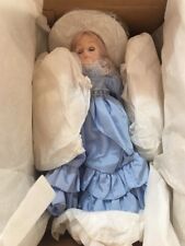 17” ANTIQUE EFFANBEE DOLL vintage blue coat and hat D34 picture