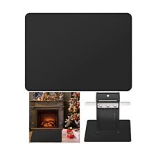 63″x38″ Fireproof Fireplace Mat Hearth Rug - Wood Pellet Stove Hearth Pad - F... picture
