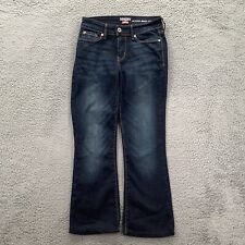 Levi's Denizens Jeans Womens 2M W26 L32 Blue Denim Modern Boot Cut Casual Pants picture