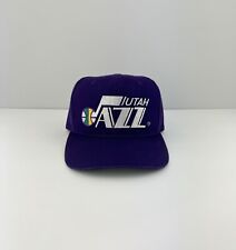 RARE Vintage 90s Utah Jazz NBA Snapback Hat Cap Stockton Era picture