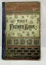 First French Book 1888 Worman's Chautauqua Language Series Rare picture