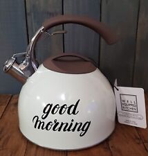 Well Equipped Kitchen 2.5L Whistling Kettle, Stainless Steel, Heat Res. Handle picture