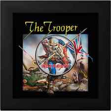 2023 Cook Islands 1 oz Silver Iron Maiden;Eddie The Trooper ~ OGP / COA PRISTINE picture