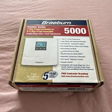 Braeburn 5000 5-2 Day Programmable Single Stage Heat/Cool Thermostat Open Box picture