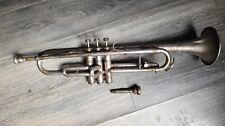 Antique Trumpet Windsor  Elkhart Ind. #R9843 + Vincent Bach 10 1/2C Mouthpiece picture