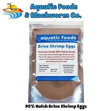 Brine Shrimp Eggs, Premium Grade 90% Hatch, Great Salt Lake (Artemia Cysts) Eggs picture