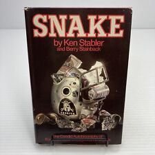 Signed Ken Stabler Snake 1986 HC Football Autobiography Oakland Raiders Quarterb picture