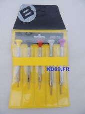 5 X Ergonomic Screwdriver Bergeon 30081-P05 for watchmakers SWISS MADE  picture