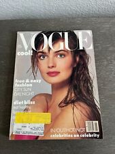 Vogue May 1986 -  Paulina Porizkova Cindy Crawford picture