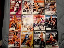 Lot Of 12 Vintage 1994 Easyriders Motorcycle Magazines, Full Year Rare, Bikers picture