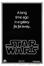 STAR WARS a long time ago in a galaxy Movie Poster Filmplakat picture