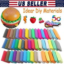 50 Colors Polymer Clay,  Modeling Clay Oven Bake Clay Non-Stick Non-Toxic Gift picture