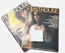 Vintage Penthouse Magazines Lot of 2 1975 picture