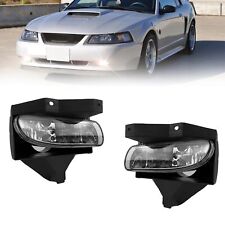 For 1999-2004 Ford Mustang Clear Lens Fog Lights Front Bumper Lamps picture