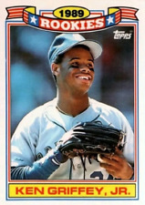 1989 Ken Griffey Jr. Topps Glossy 1990 Rookie Commemorative Card #11 NRMT Cndion picture