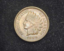 HS&C: 1890 Indian Head Penny/Cent Traces of red. Brown. BU - US Coin picture
