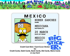Homer Sanchez ID Credit Card Skin Cover SMART Sticker Wrap Decal picture