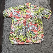 VINTAGE Surf Line Jams Original Shirt Mens Large Hawaiian Short Sleeve Button Up picture