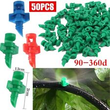 50PCs Spray Watering Misting Nozzle Micro 90-360d Sprinkler-Irrigation picture