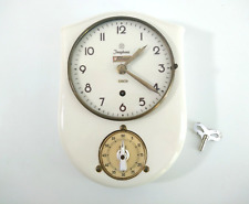 Vintage Kitchen Clock With Timer Junghans Mid Century Modern 1950s Working picture