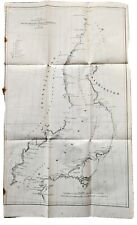 Antique Chart  Map Exhibiting Discoveries of Second American Grinnell Expedition picture