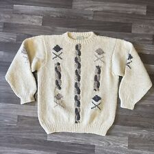 Vintage Gaeltarra Irish Fisherman Sweater 100% Wool County Mayor Womens Medium picture