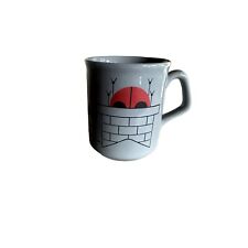 Charlie Harper 1986 Gray Mug Ladybug in a Chimney Made in England picture