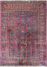 9' x 12' Antique Persiian Saarouk Rug- Grandma Carpet #F-6023 picture