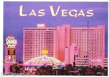 Sahara Hotel Casino Las Vegas NV postcard Closed Reopened Partially demolished picture