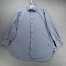 Charles Tyrwhitt Shirt Mens 16.5/33 Classic Fit Blue White Long Sleeve Cotton picture