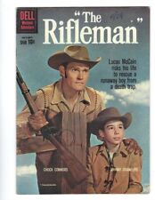The Rifleman #4 Dell 1960 FN+ or better Chuck Connors Photo Cover Combine picture