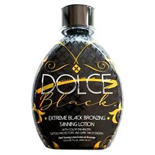 Dolce Black Extreme Bronzer Tanning Lotion w/ Tattoo Protection & Tan Extenders picture