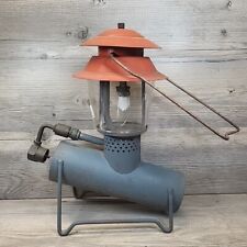 Untested Vintage Bernz-O-Matic Propane Lantern Rare Blue And Red Bernzomatic picture