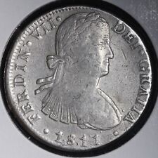 1811 MO HJ Mexico Silver 8 Reales FERDINAND VII Neat Coin VF E743 picture