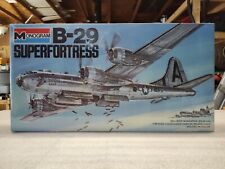 MONOGRAM B-29 SUPERFORTRESS WWII AIRPLANE MODEL KIT 1:48 5700 1977 NEW picture